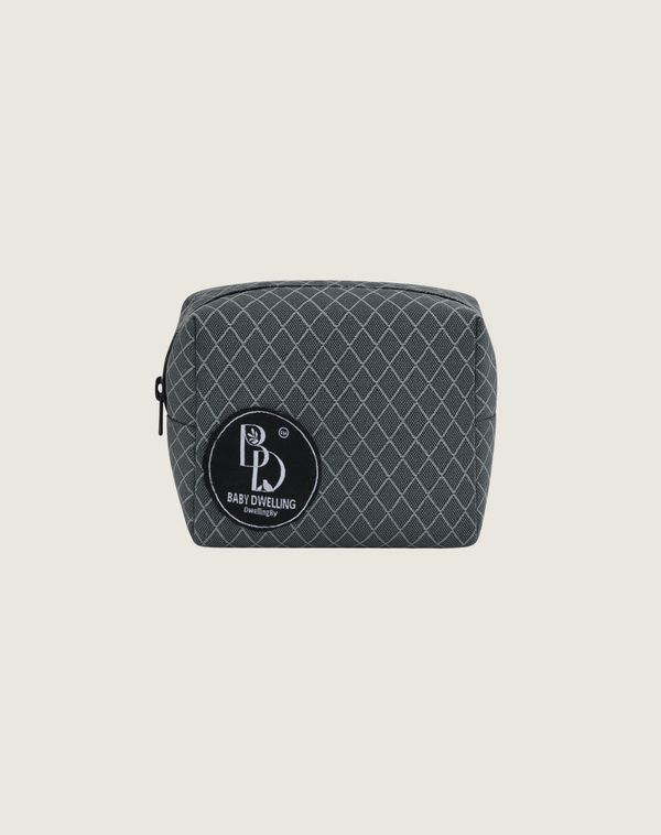 Haven Pouch Dark Grey Diamond